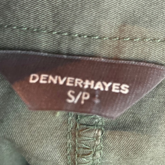 Denver Hayes Utility Jacket /Military green-/ size small fits a generous small - Picture 8 of 9